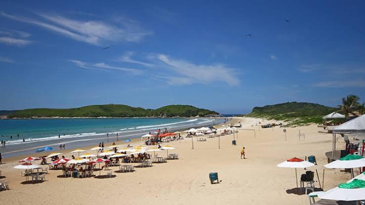 Aparthotel Flat Pé na Areia Cabo Frío Exterior foto