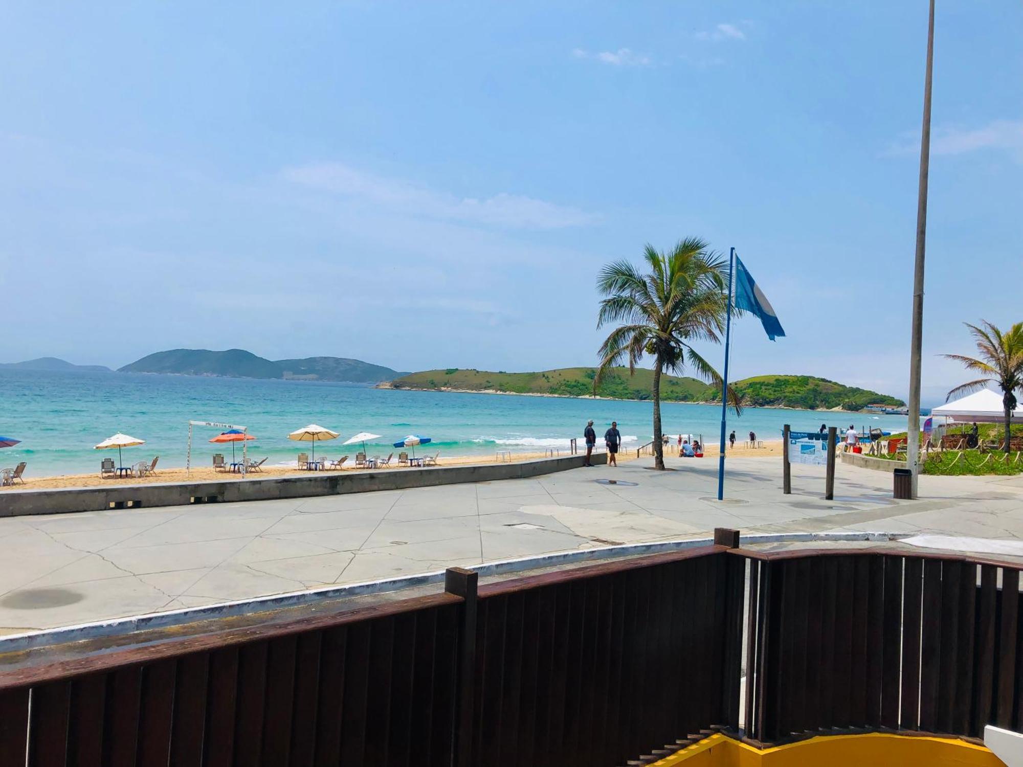Aparthotel Flat Pé na Areia Cabo Frío Exterior foto